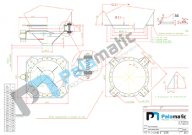 Bin activator drawing - Bulk material and powder handling 