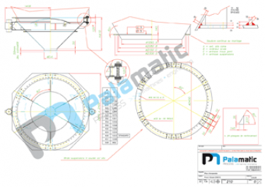 Bin activator drawing - Bulk material and powder handling 