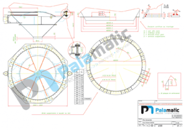 Bin activator drawing - Bulk material and powder handling 