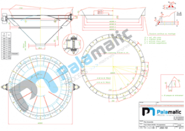 Bin activator drawing - Bulk material and powder handling 