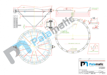 Bin activator drawing - Bulk material and powder handling 