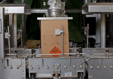 cardboard box filling