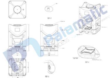 Plan conteneur polyéthylène