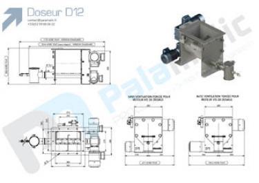 Plan doseur à vis