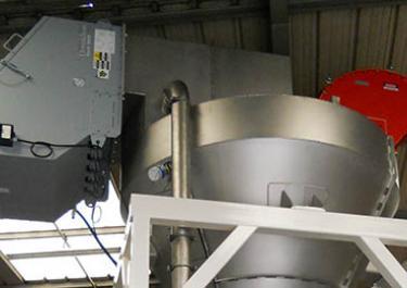 dust collection hopper