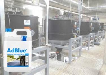 Processing line for adblue