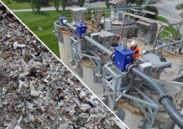 dense phase pressure pneumatic conveying bulk materials palamatic process 19 Ash storage and pneumatic conveying