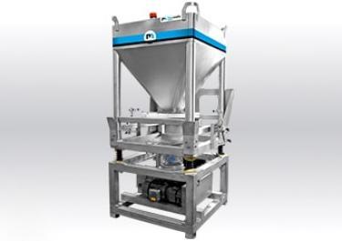 Container unloader IBCFlow01 Palamatic Process