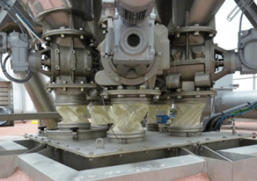 drop through rotary valve bulk handling
