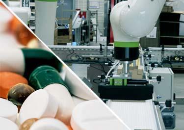 Le cobot participe à la bonne hygiène de votre site de conditionnement