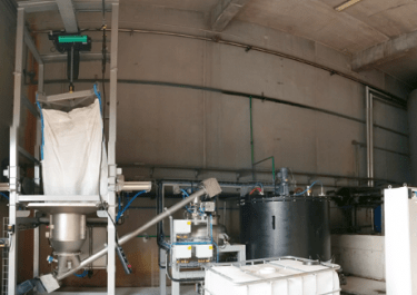 fibc unloader electrical hoist