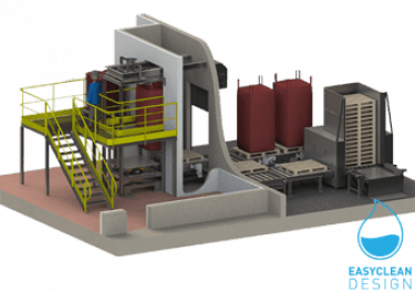 high rate bulk bag conditioner powder handling