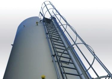 Industrial storage silo Palamatic Process