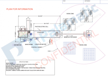 Automatic sack discharging system Minislit 