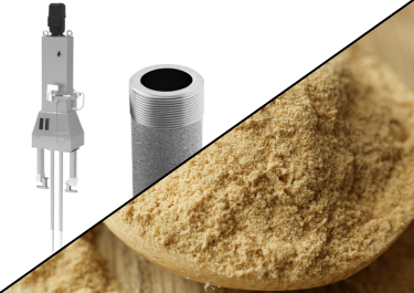 palamatic-process-ligne-ensachage-NEP-levure-frca Accessoires d'ensachage Palamatic Process, filtre NEP haute efficacité et dispositif de désaération pour levures déshydratées en poudre.