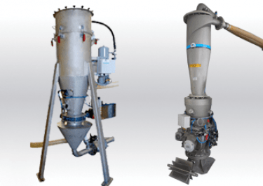 Pneumatic conveying bulk materials palamatic process