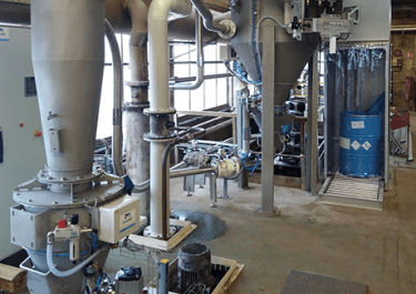 pneumatic conveying detached dust collector