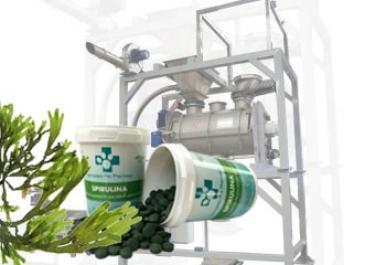 Complete micronization and packaging line