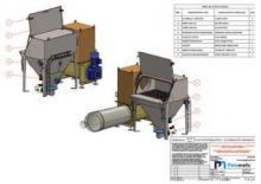 Sack manual discharging 1000