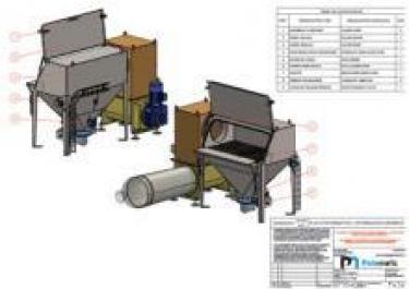 Sack manual discharging 1200