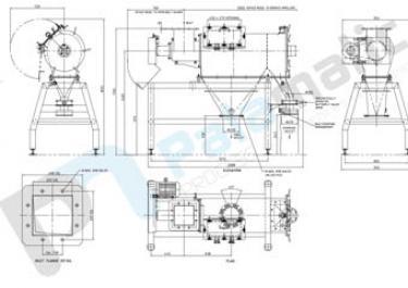 on line centrifugal sieve irs275