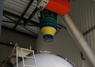 Truck loading spout - Bulk handling