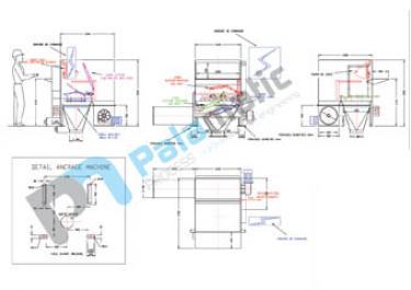 Plan vide sac semi-automatique - SAS