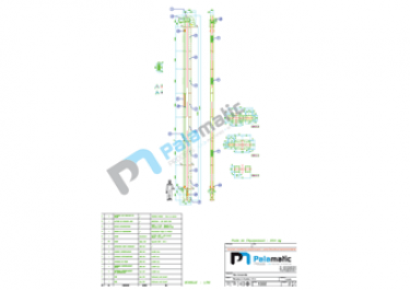 Bucket elevator drawing - Powder and bulk handling