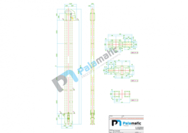 Bucket elevator drawing - Powder and bulk handling