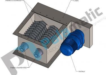 EC50 industrial lump breaker layout - Bulk material and powder handling 
