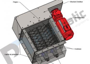 EC70 industrial lump breaker - Bulk material and powder handling 