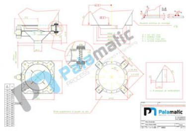 Plan fond vibrant Palamatic Process