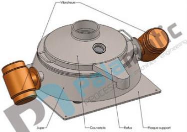 Vibratory sifter GSC450 - Bulk material and powder handling 