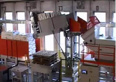 Automatic sack discharging - Bulk material and powder handling 