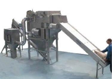 Automatic sack discharging - Bulk material and powder handling 