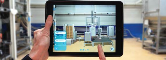 Réalité virtuelle application Palamatic Process