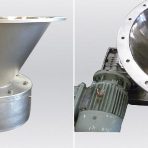anti bridging device flat bottom