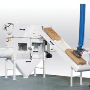 Automatic bag discharging Rotaslit Palamatic Process