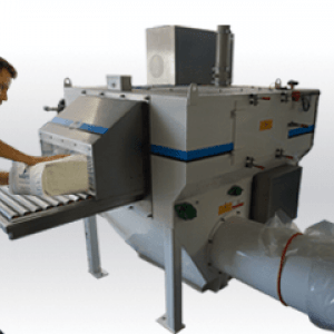 Automatic sack discharging - Bulk handling 