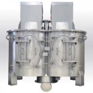 Belt vertical mixer