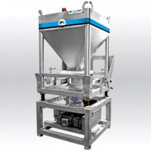 Container unloader IBCFlow01 Palamatic Process Inc