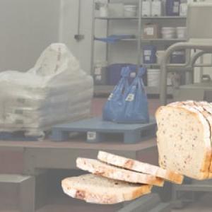 Ingredients handling in industrial bakery