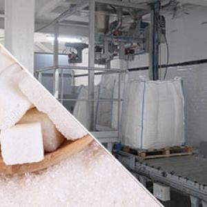 Big bag filling line with cristal sugar