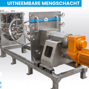 Mixer met uitschuifbare as ECD