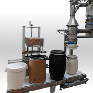 Paldrum01 screw feeder filling drum