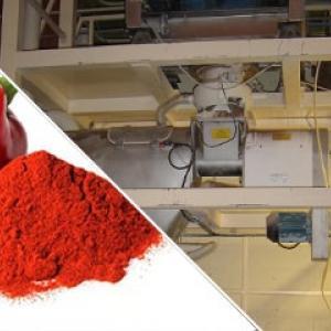Reconditioning of spices paprika from storage containers