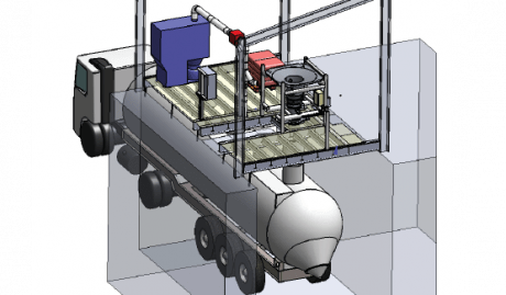 big bag filling system raw material processing line