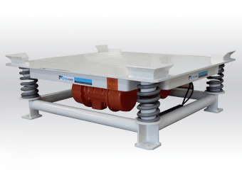 Bulk bag conditioner - Vibratory table