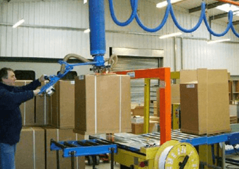 Box manipulator - Bulk material and powder handling 