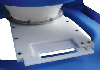 container slide vale 2 Polyethylene container - Bulk material and powder handling